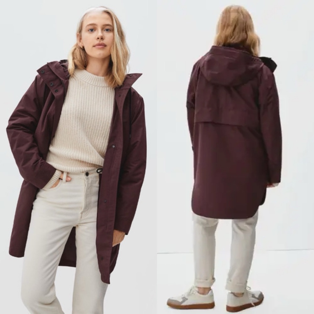 Everlane - Renew Anorak Espresso